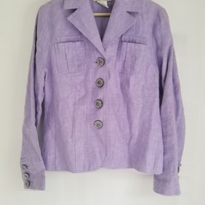 Lilac Colored Blazer/Jacket.